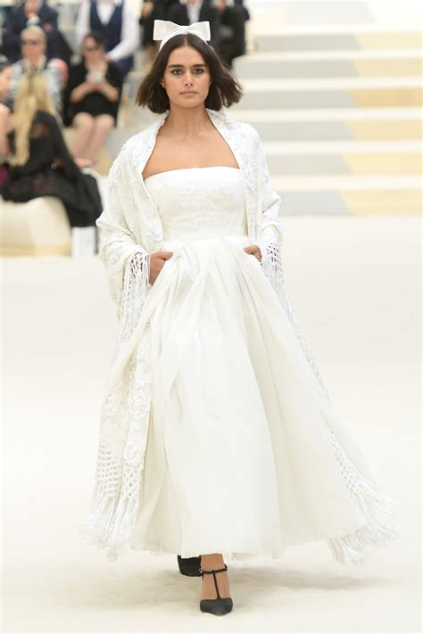 chanel bridal couture|Chanel haute couture today.